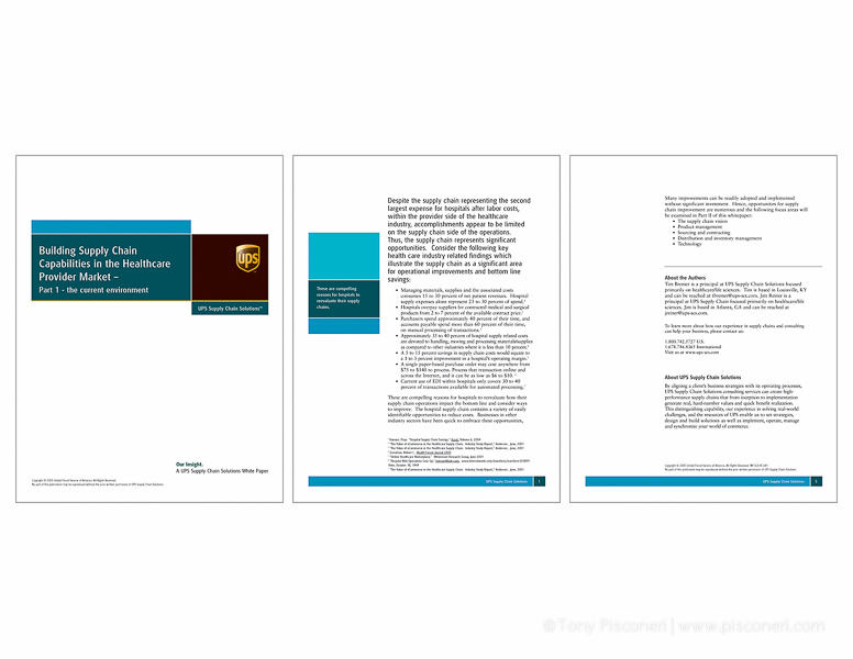 Tear Sheets, White Papers, Corporate Communications, Design, Graphics