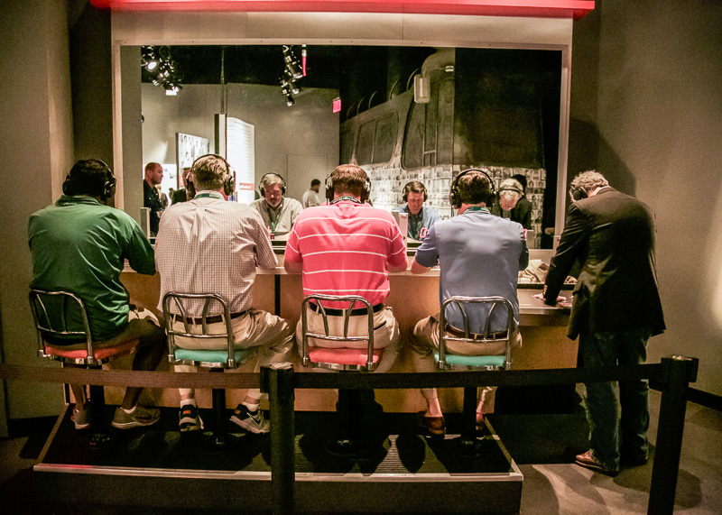 adults sitting at a counter